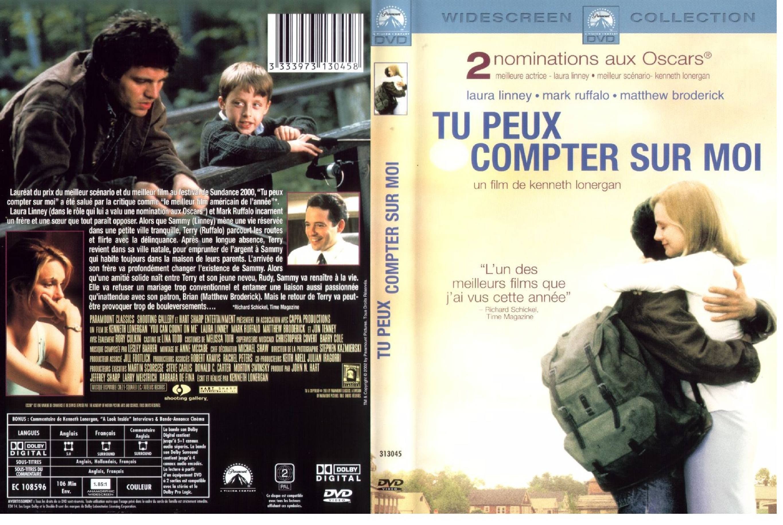 dvd tu peux compter sur moi