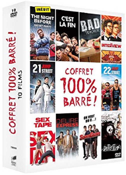 dvd coffret 100% barré