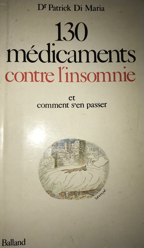 livre 130 médicaments contre l'insomnie