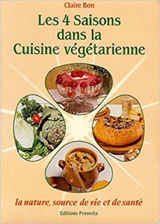 livre les 4 saisons dans la cuisine végétarienne