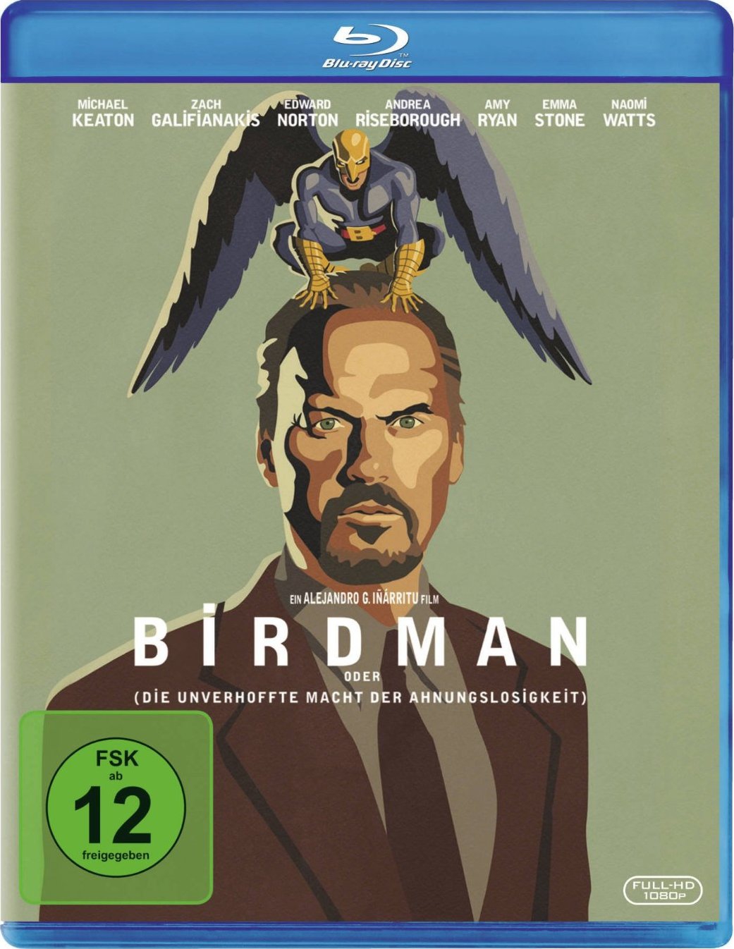 dvd blu-ray birdman