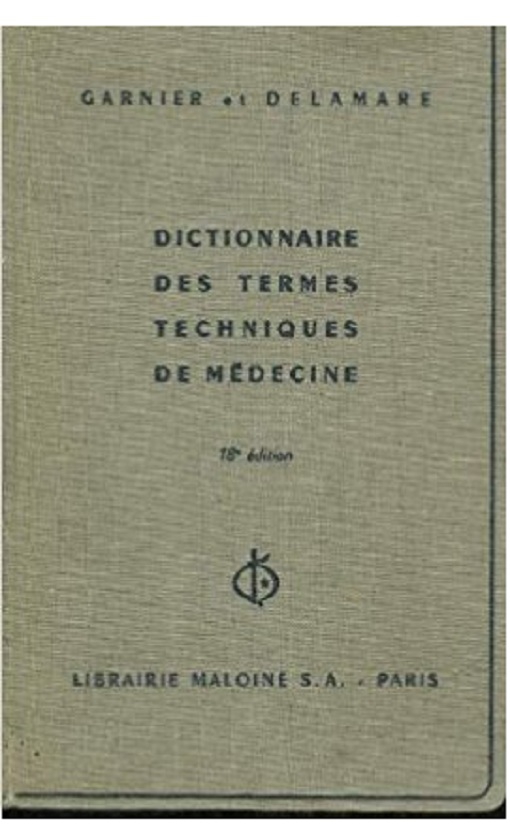livre dictionnaire des termes techniques de medecine