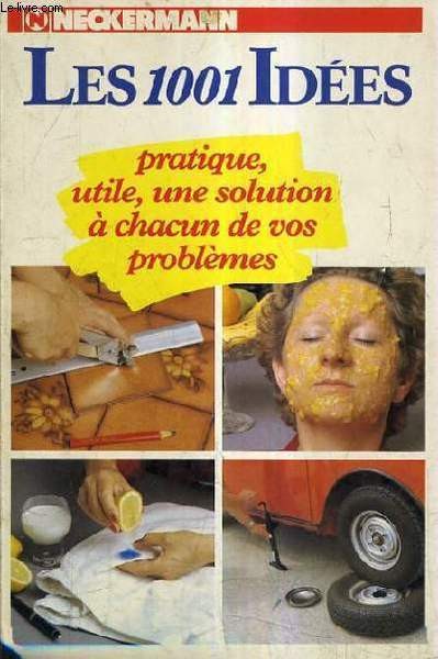 livre les 1001 idées