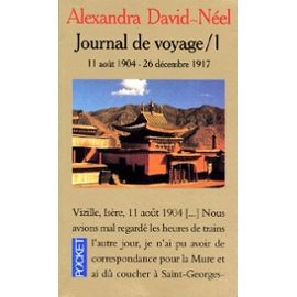 LIvre alexandra david-neel journal de voyage 1