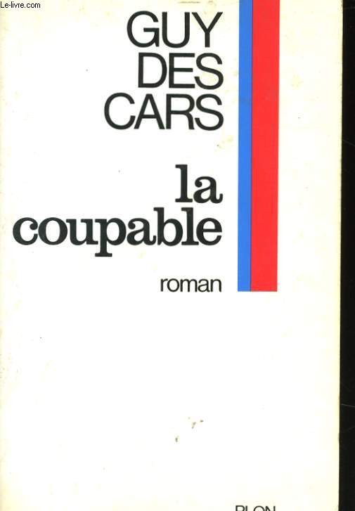 livre la coupable guy des cars