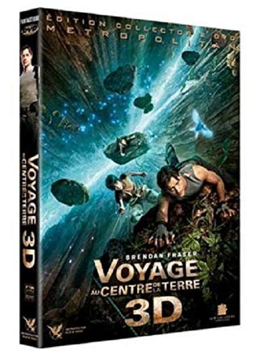 dvd voyage au centre de la terre  3D