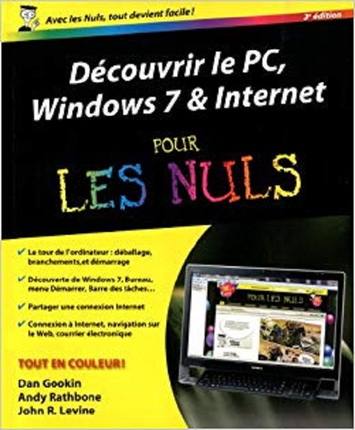 livre découvrir le pc windows 7 et internet pour les nuls