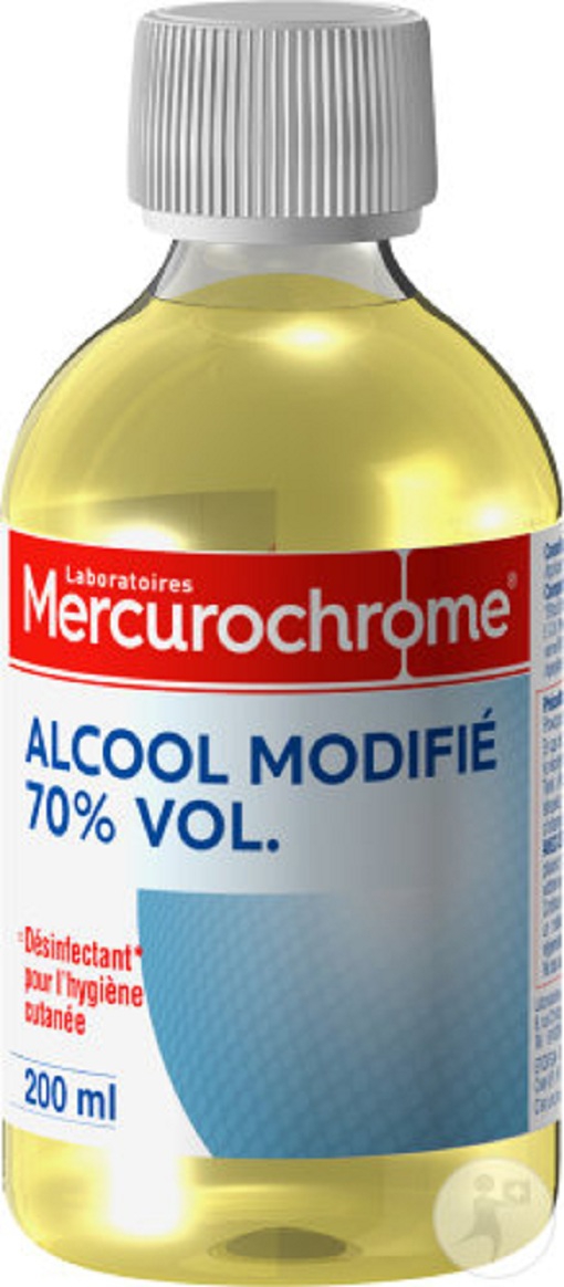 alcool modifié 70% vol.