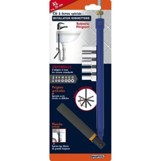clé à écrou spéciale robinet tige fileté