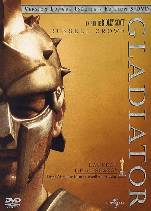 dvd gladiator 5 oscars