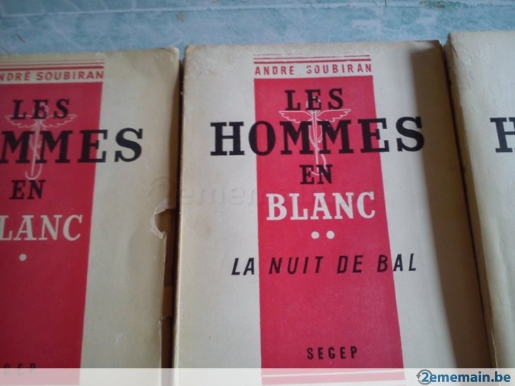 livre les hommes en blanc André soubiran