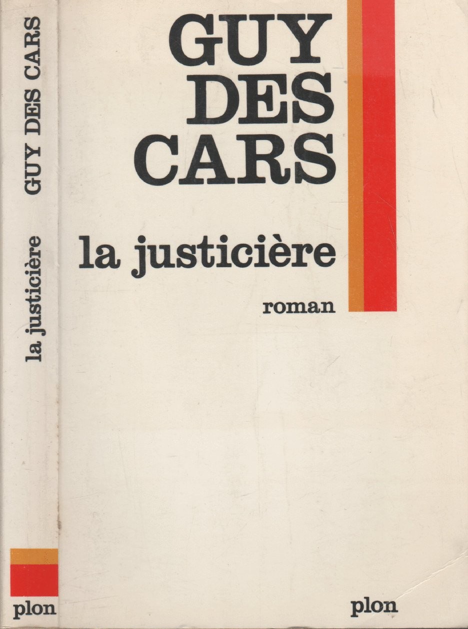 livre la justicière guy des cars