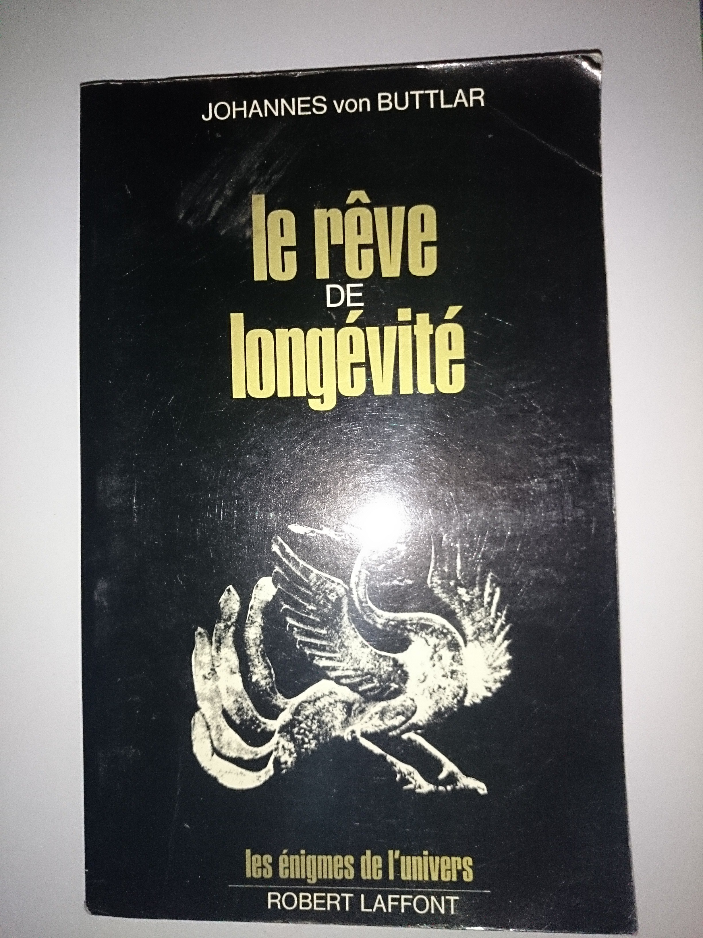 livre le rêve de longévité