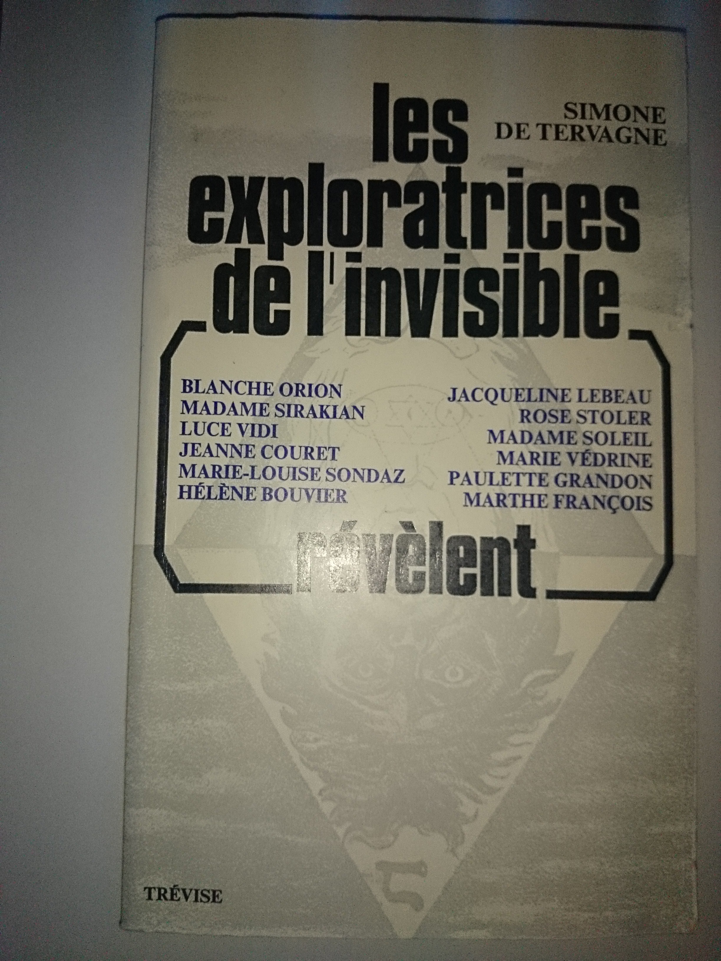 livre les exploratrices de l'invisible