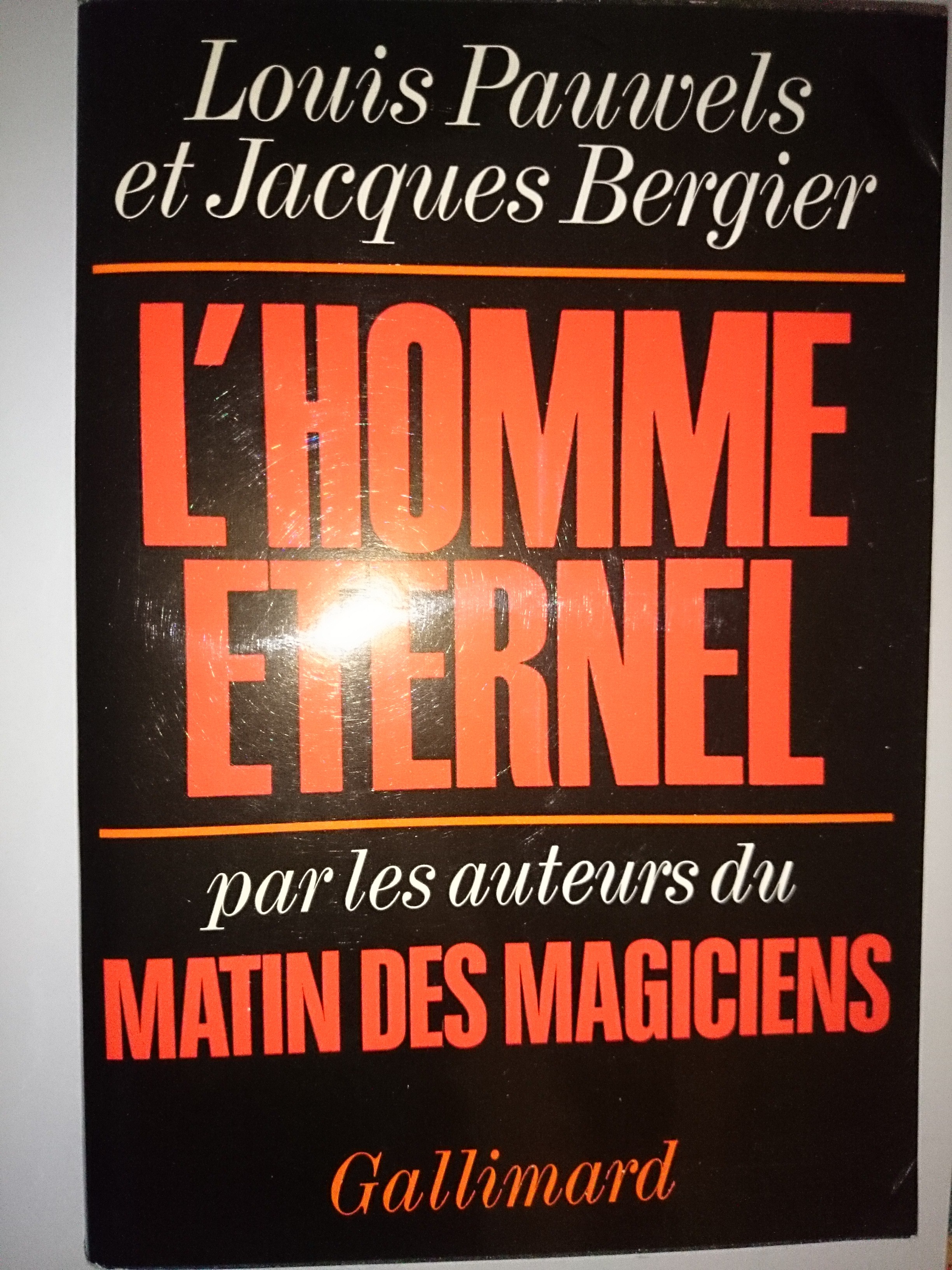 livre l'homme éternel