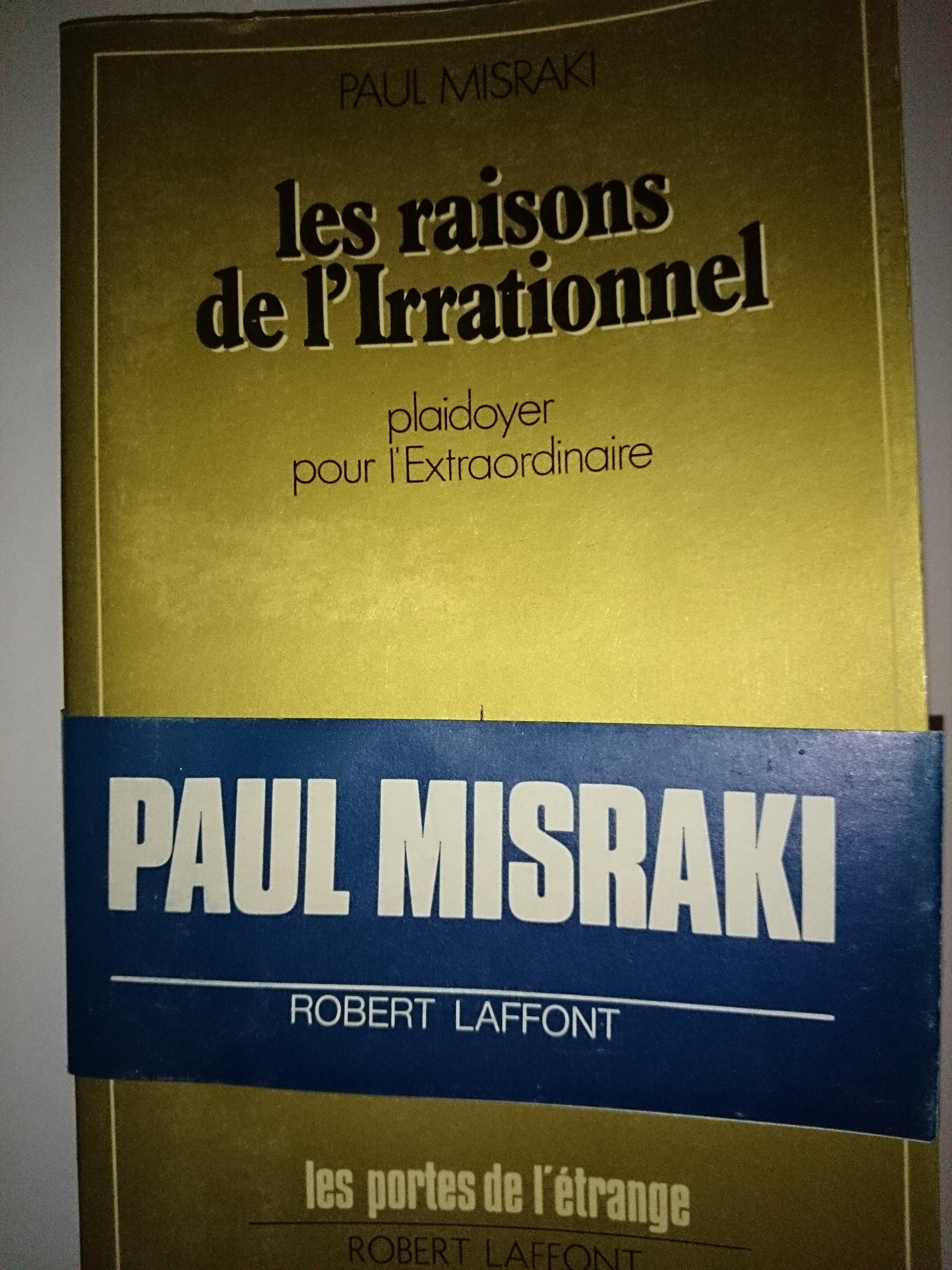 livre les raisons de l'irrationnel