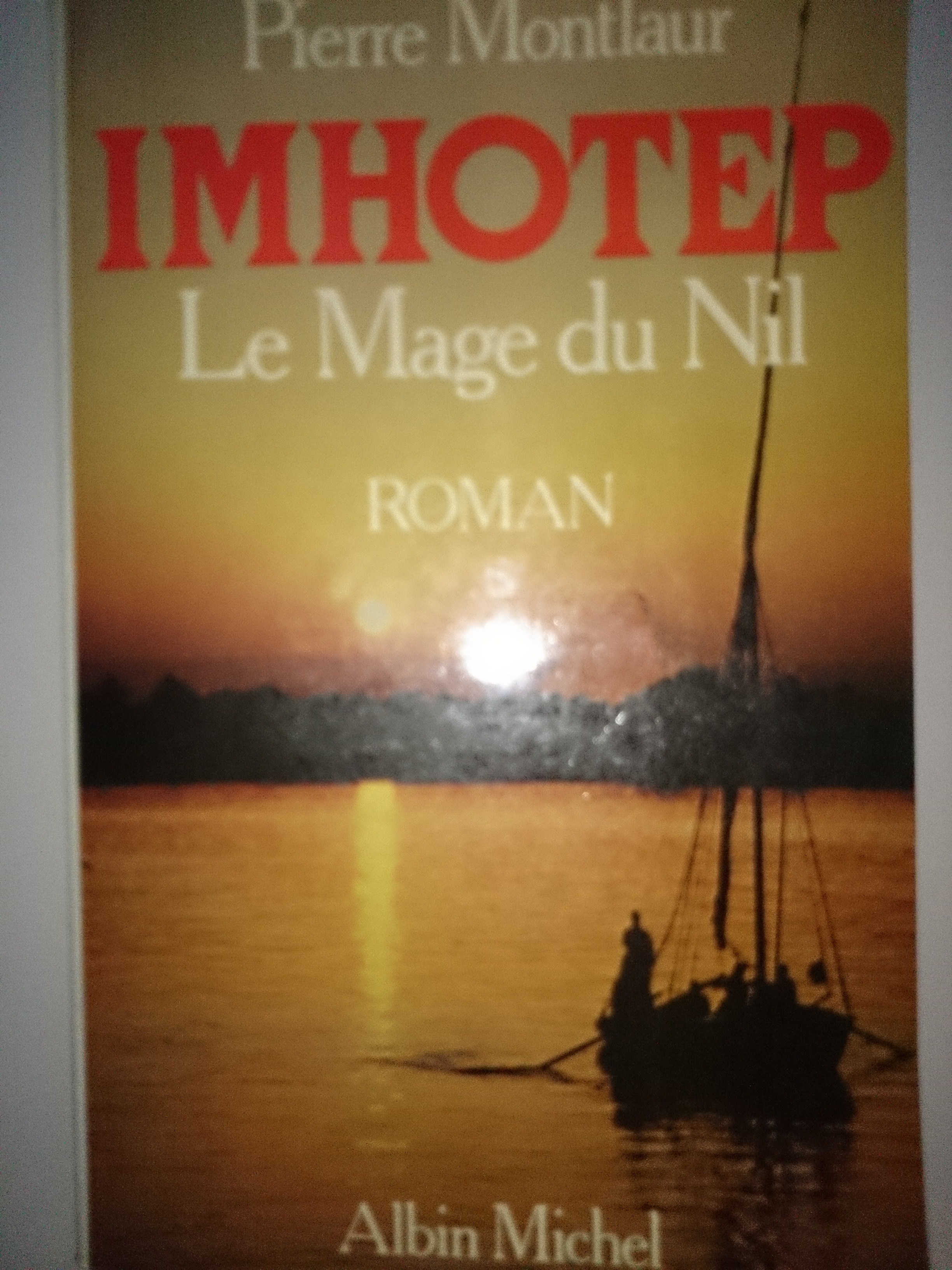 livre imhotep le mage du nil