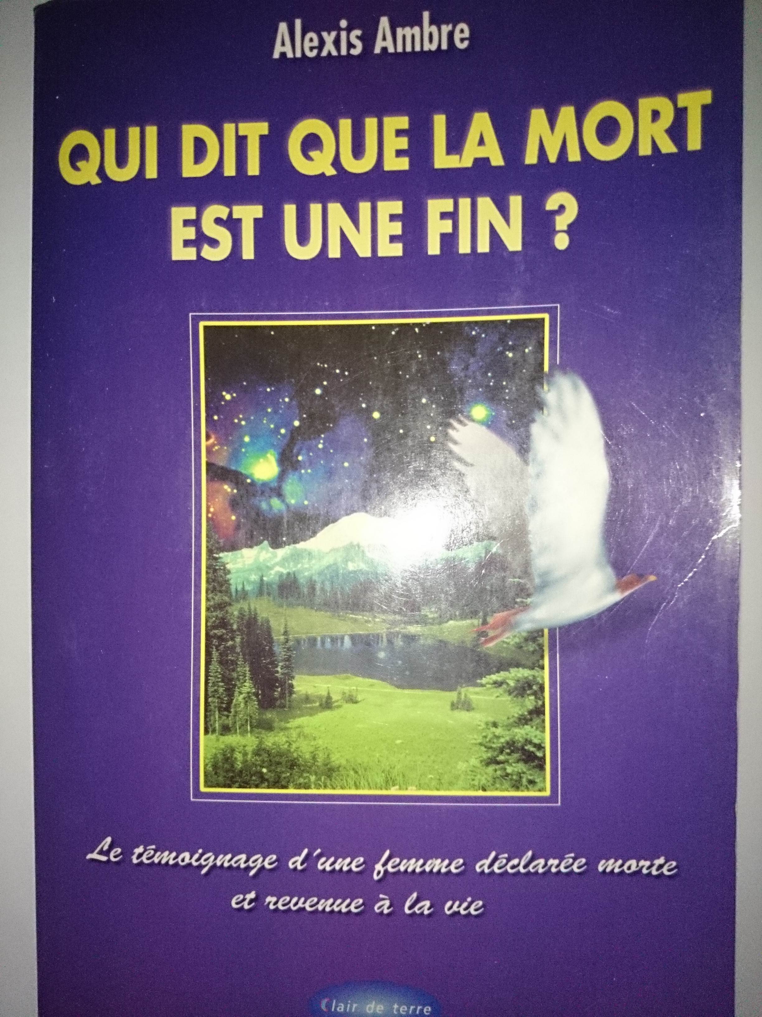 livre qui dit que la mort est une fin