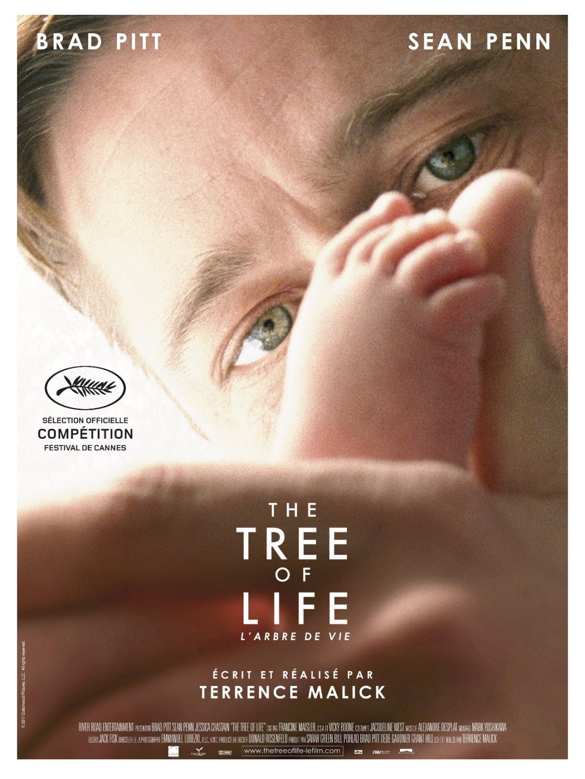 dvd the tree of life  1 palme d'or à cannes