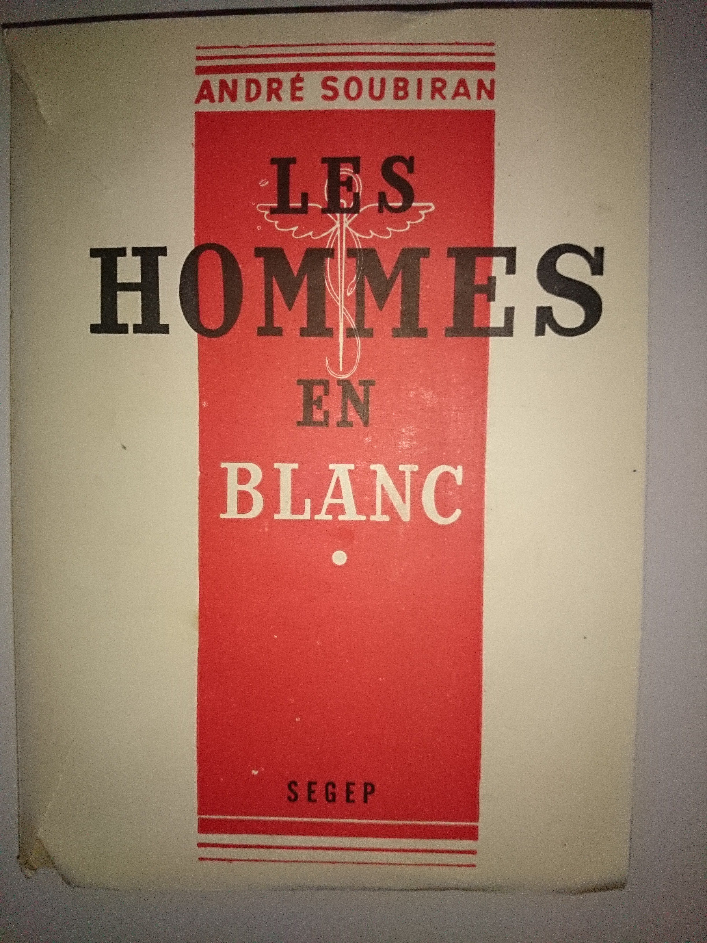 livre les hommes en blanc