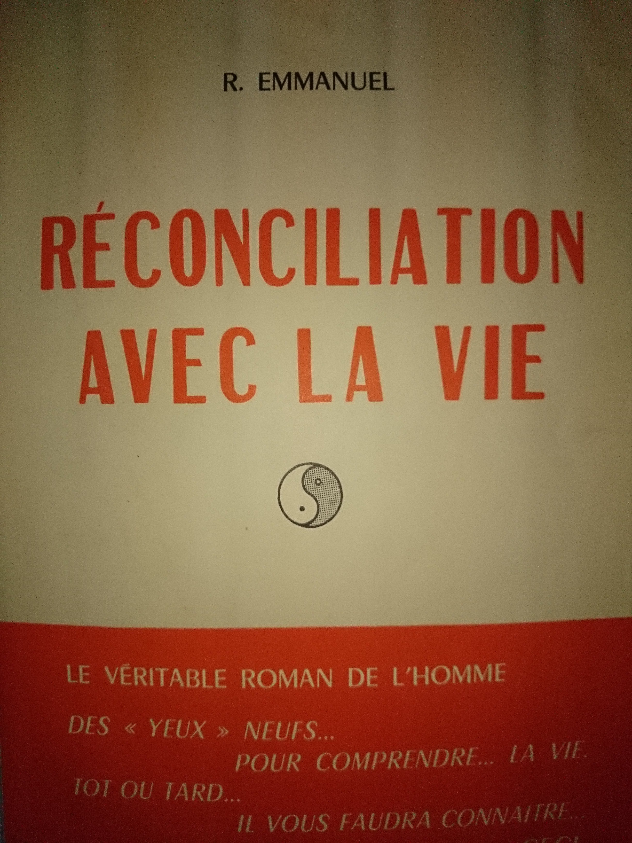 livre réconciliation avec la vie