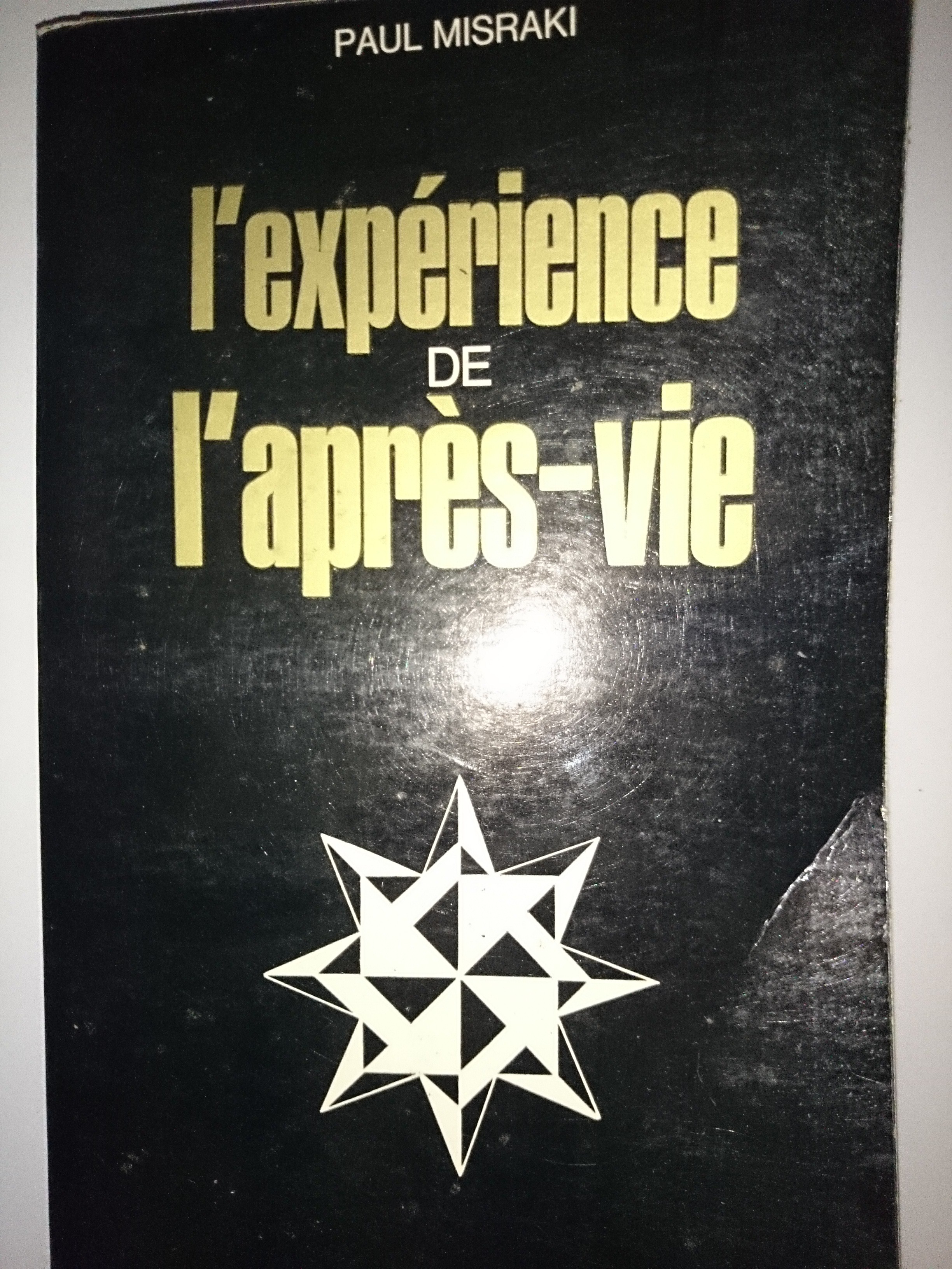 livre l'expérience de l'après-vie