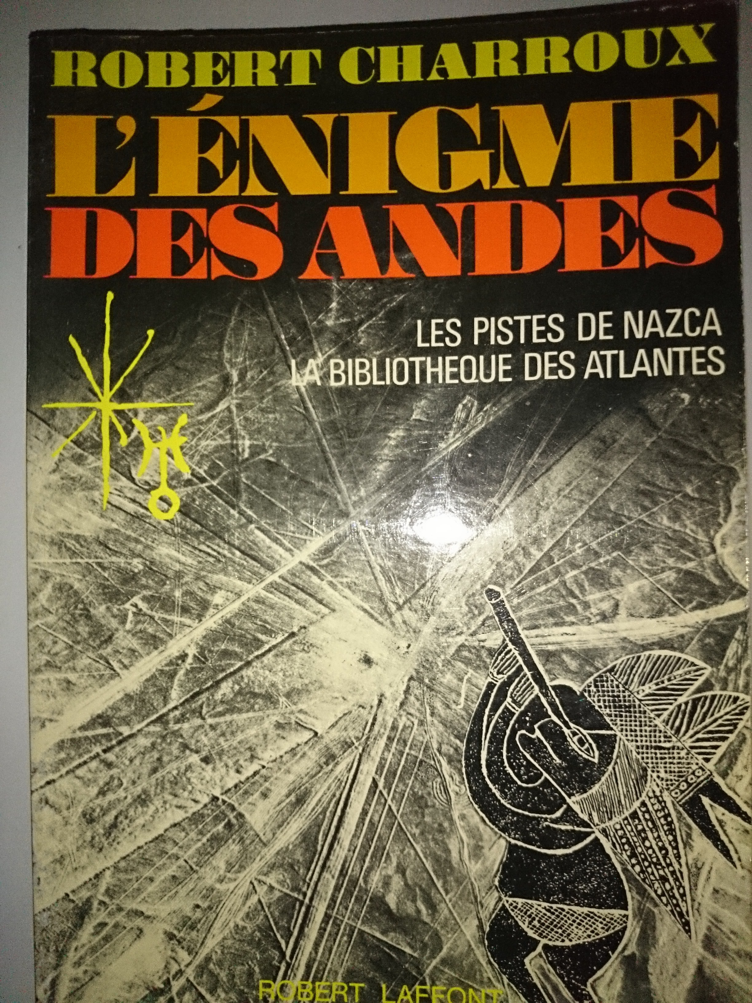 livre l'énigme des andes