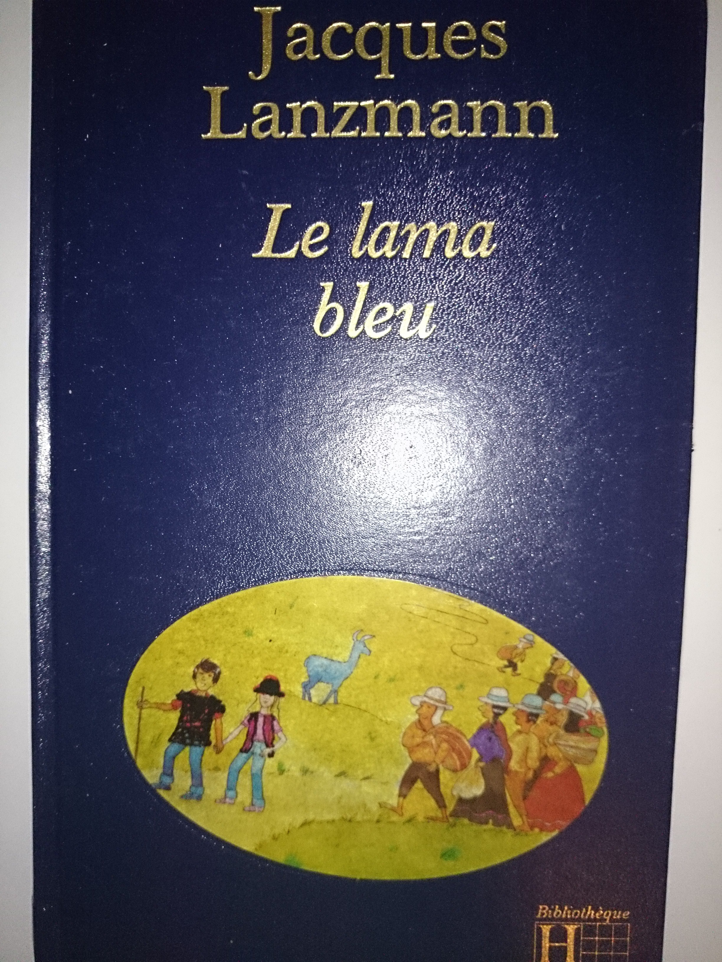 livre le lama bleu