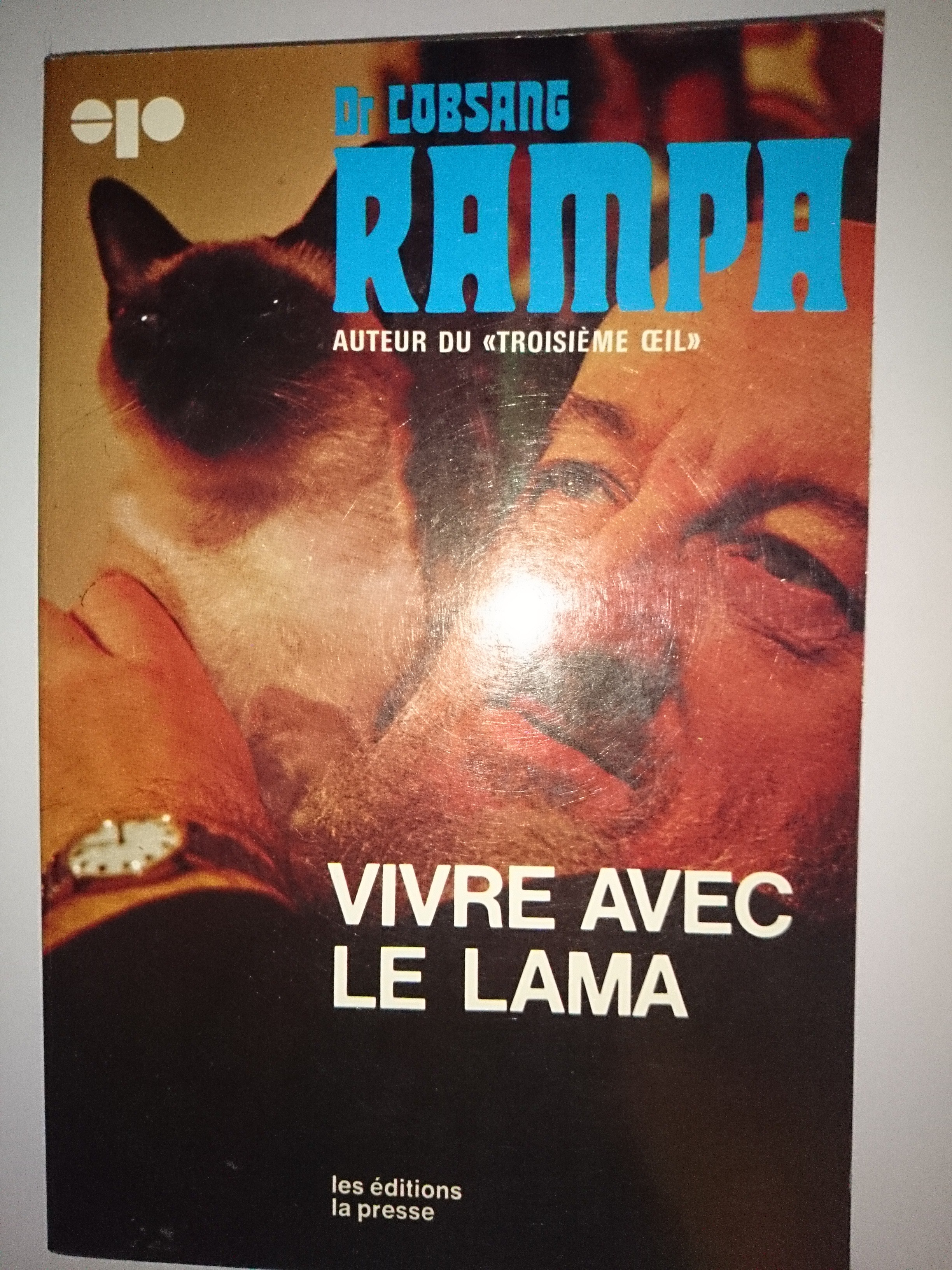 livre vivre avec le lama