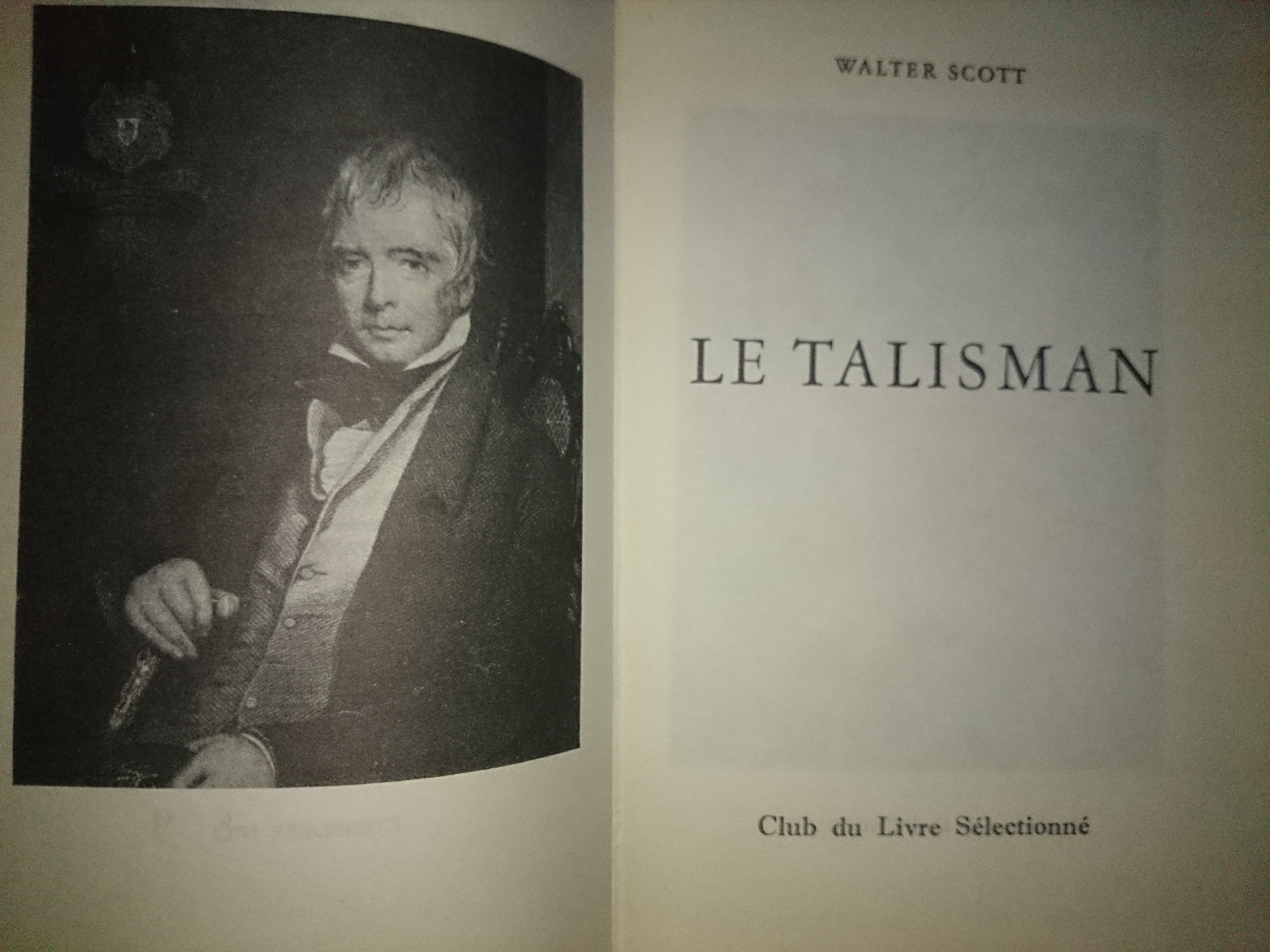 livre le talisman