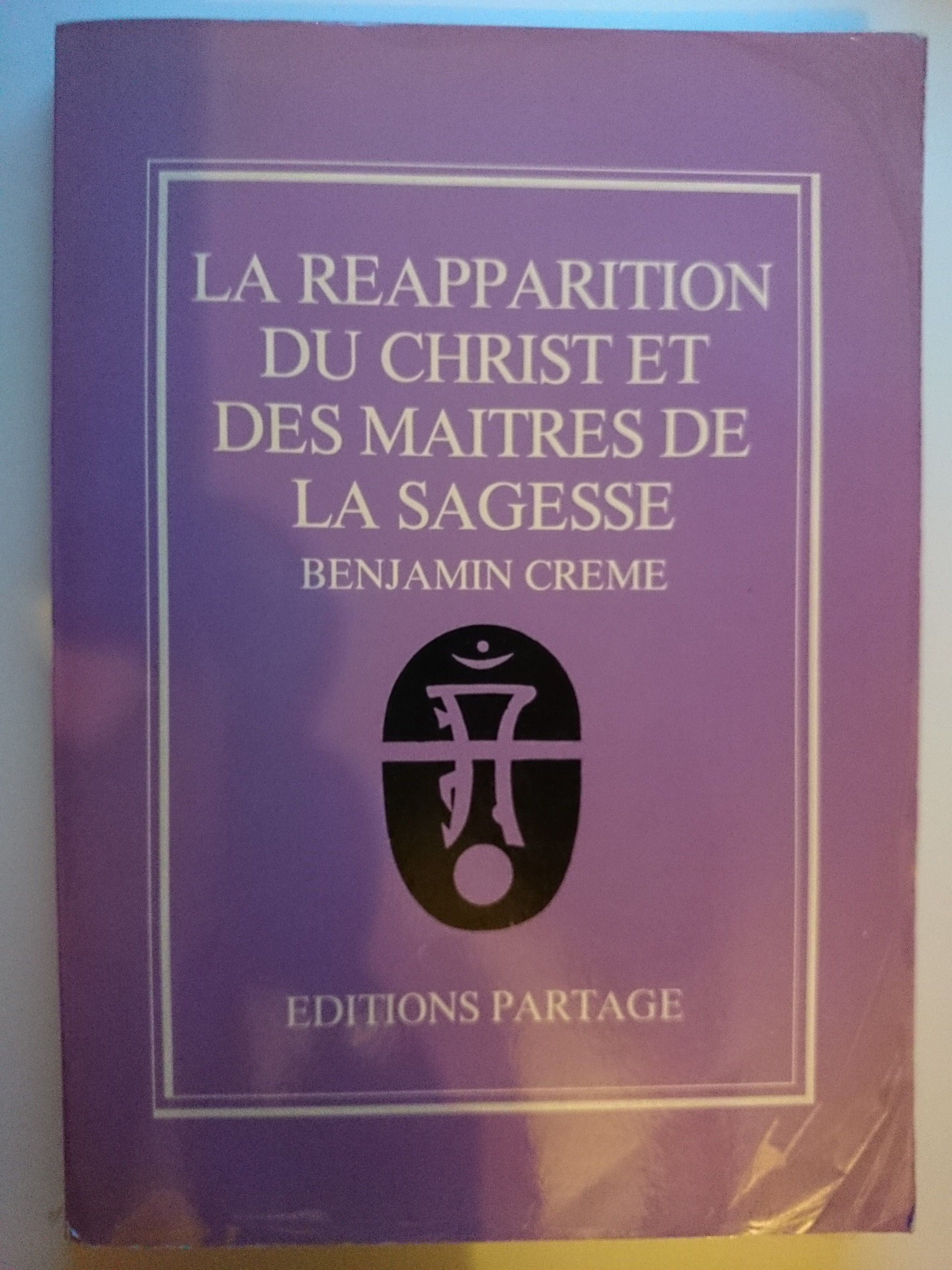 livre la réapparition du christ et des maîtres de la sagesse