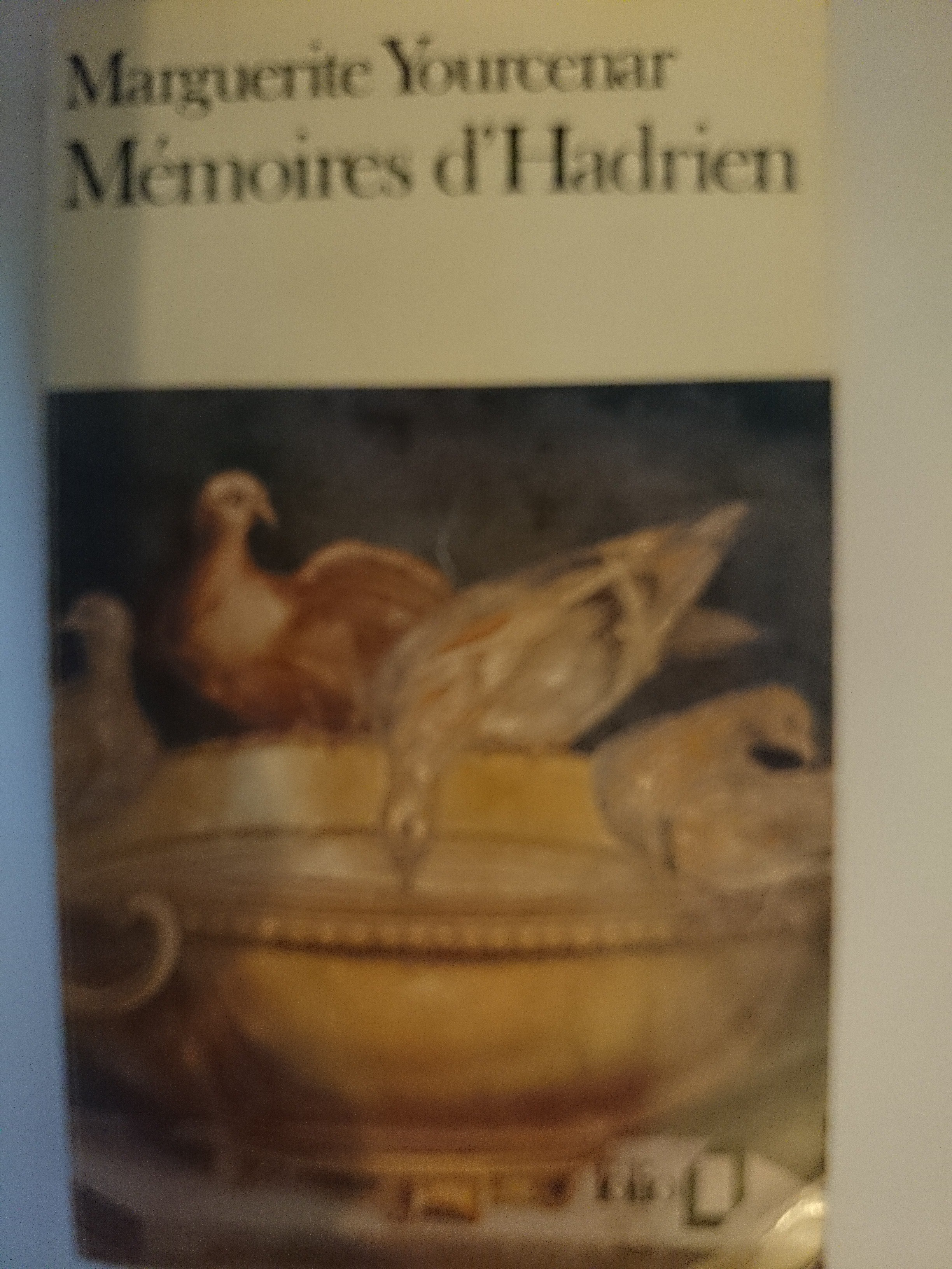livre mémoires d'Hadrien