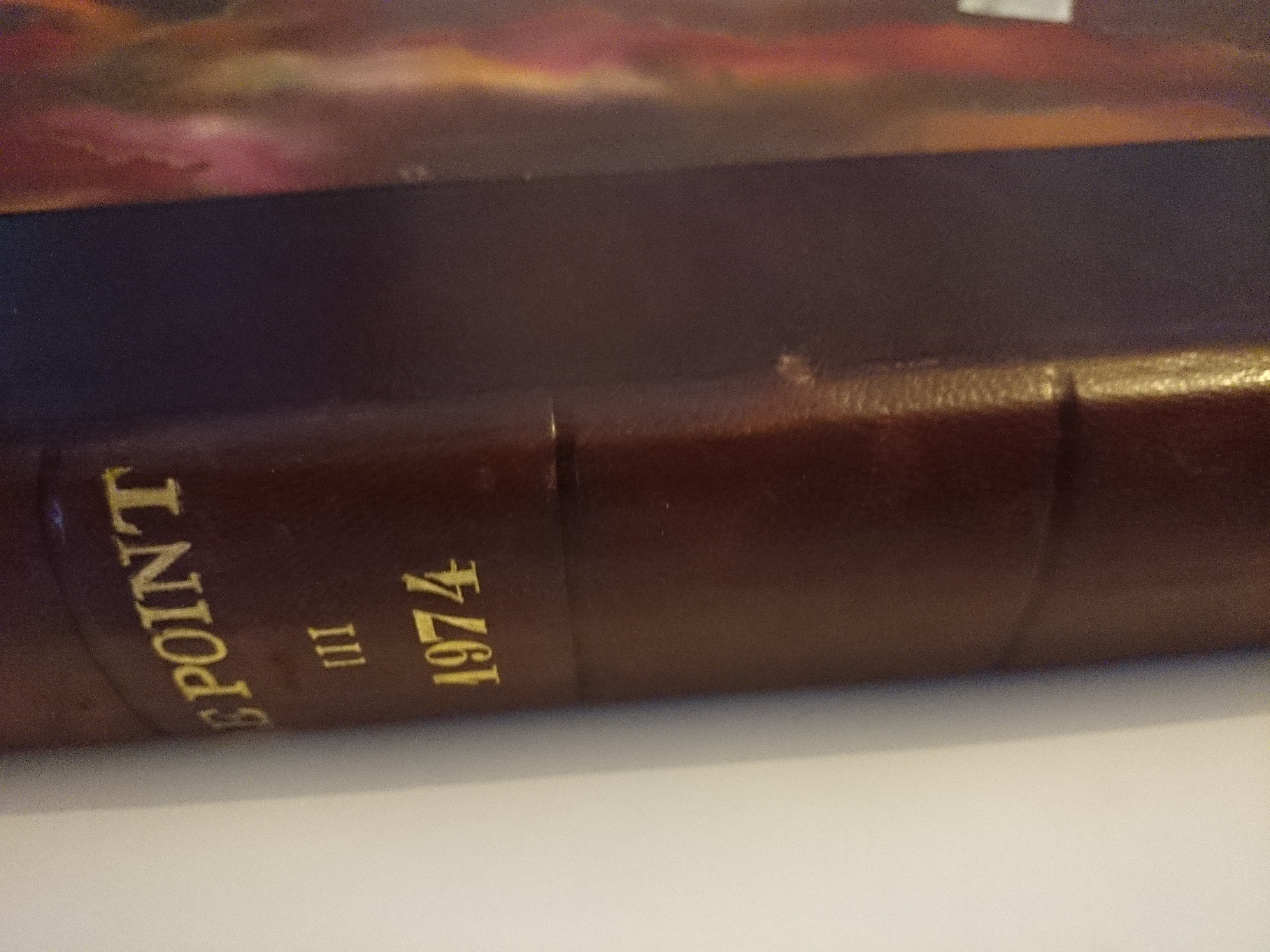 livre le point 1974