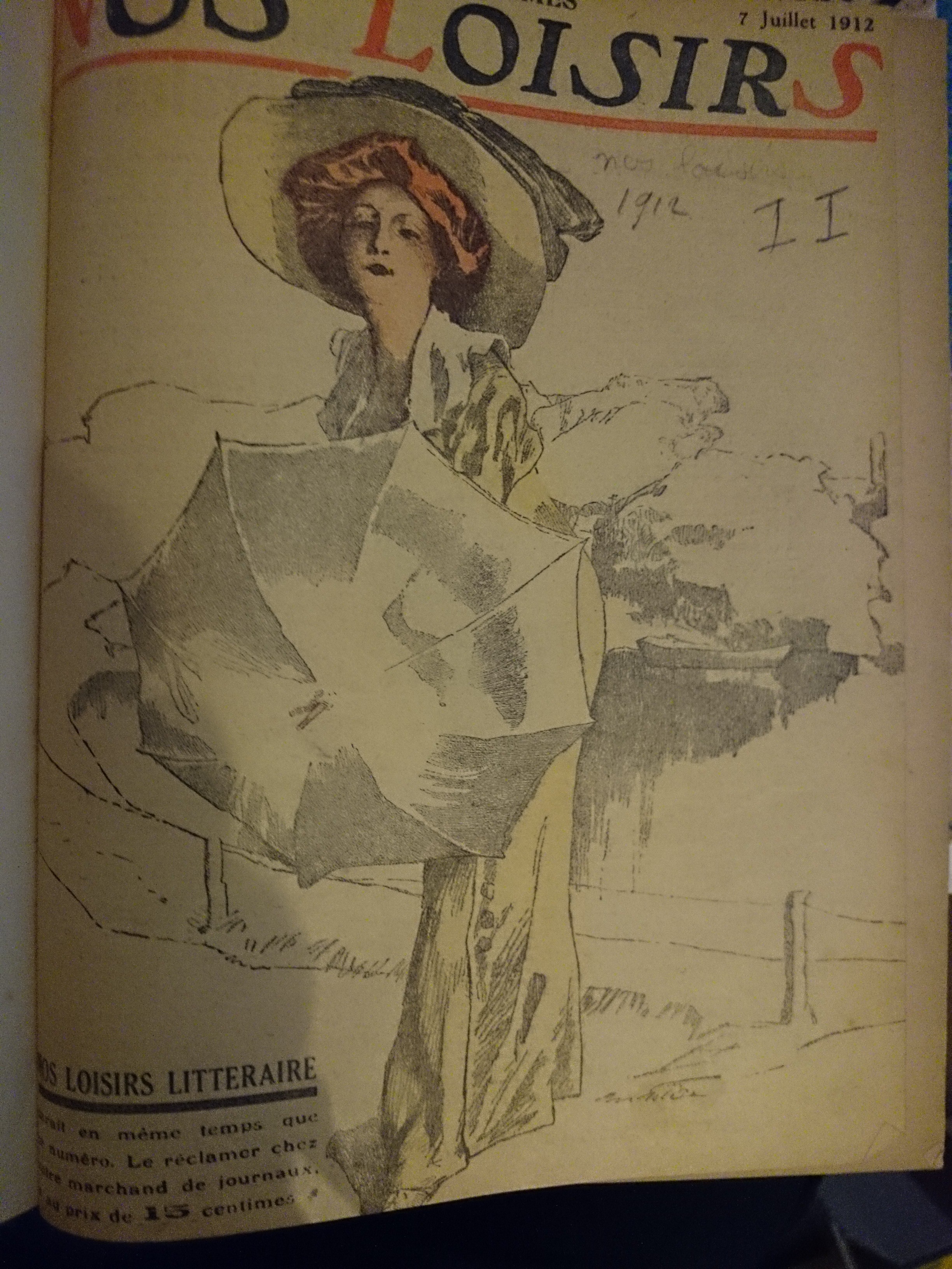 Photo 2 — livre nos loisirs 1912