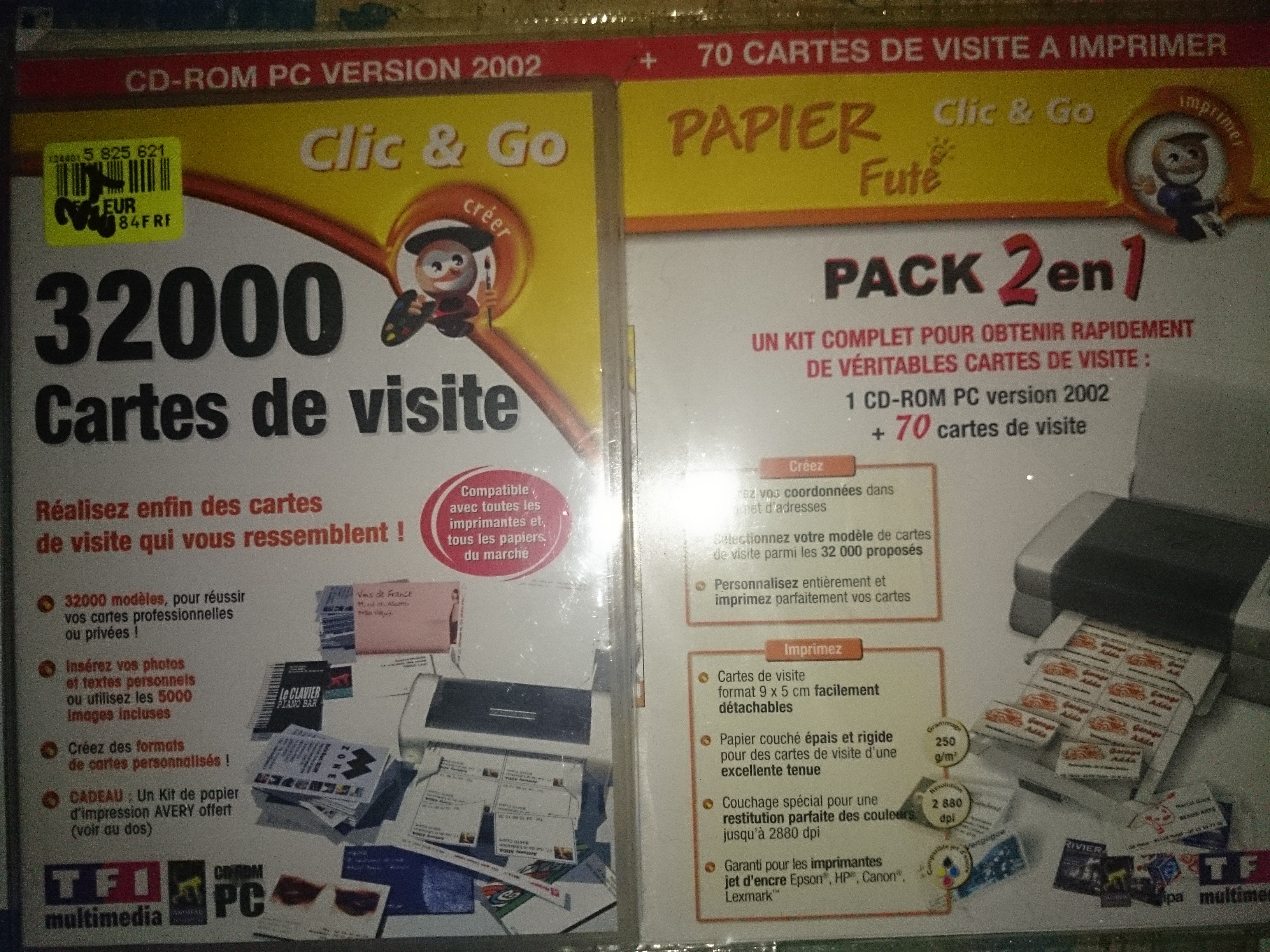 32000 cartes de visites
