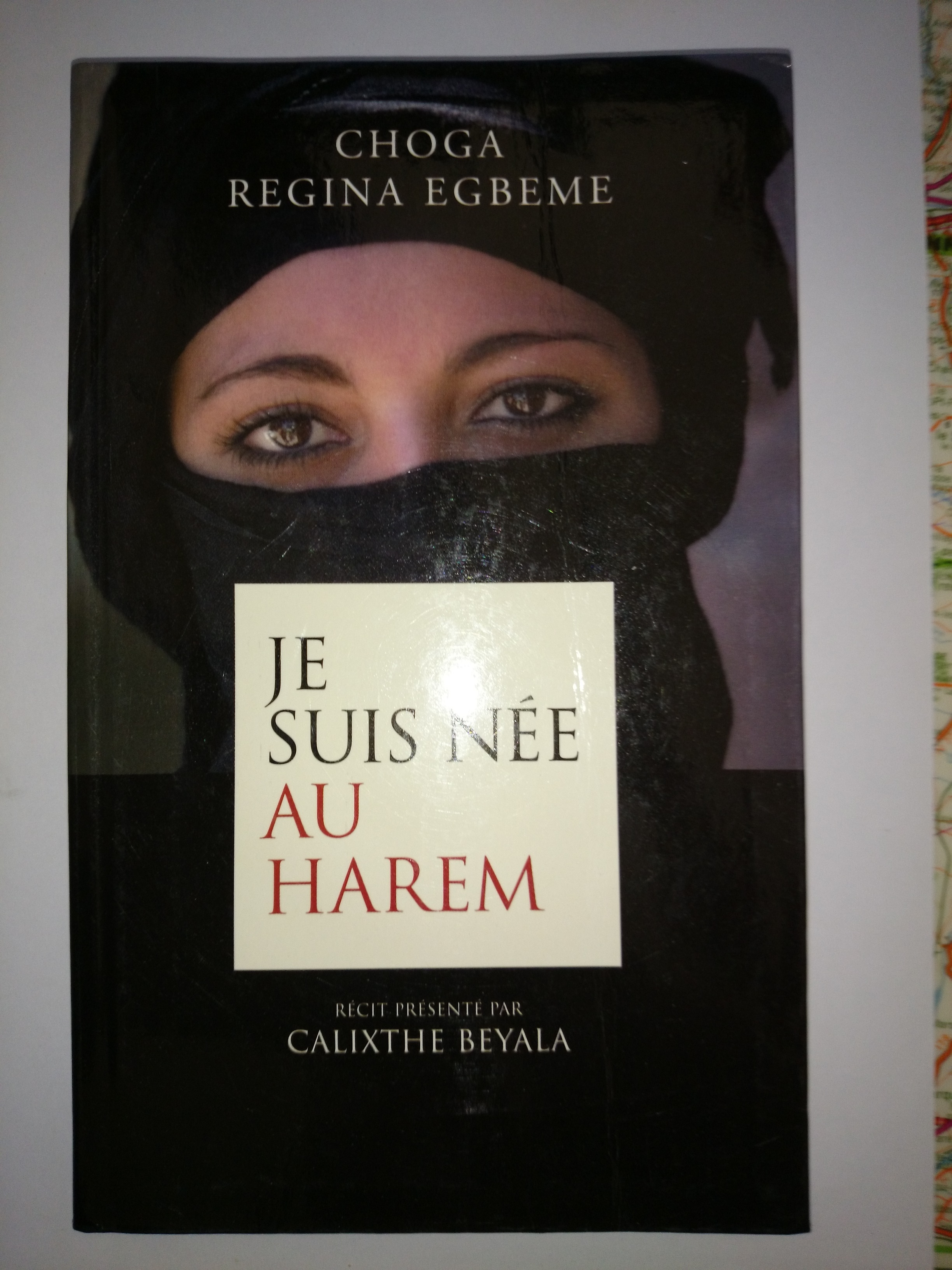 livre je suis née au harem