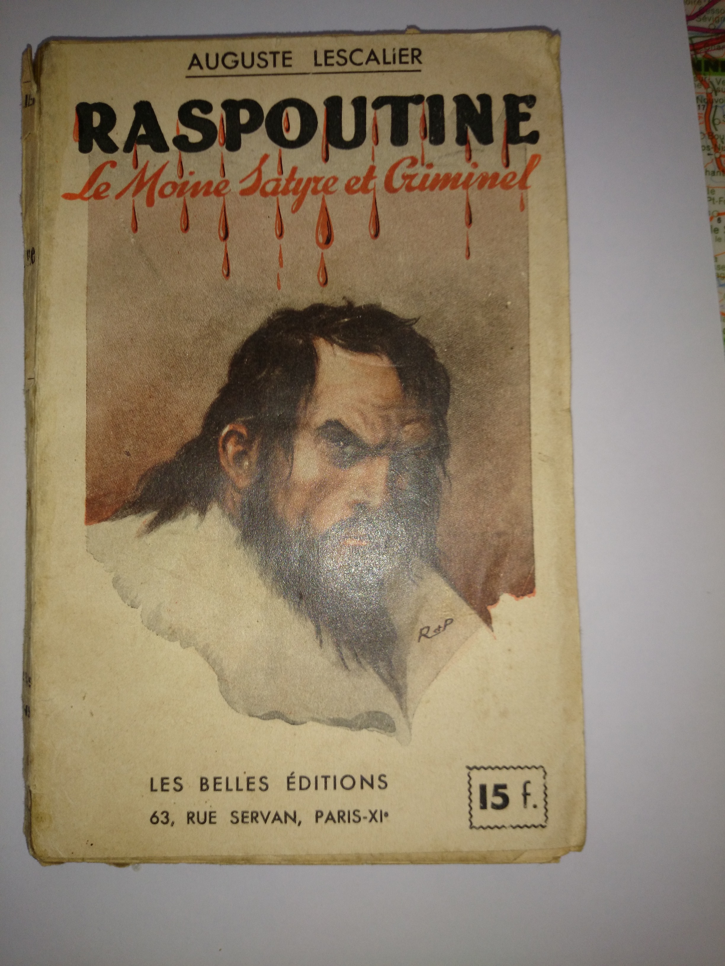 livre raspoutine le moine satyre et criminel