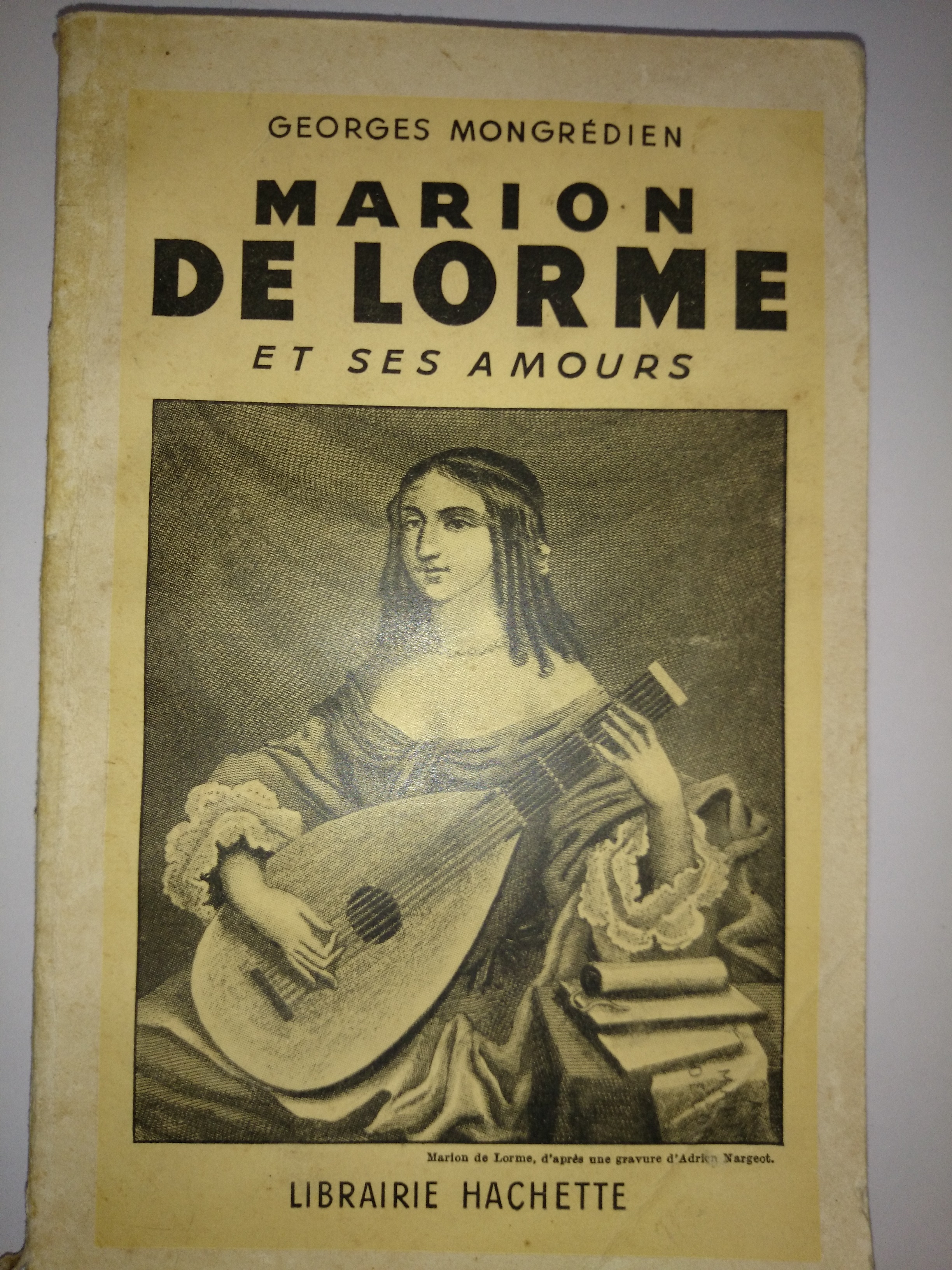 livre marion de lorme et ses amours