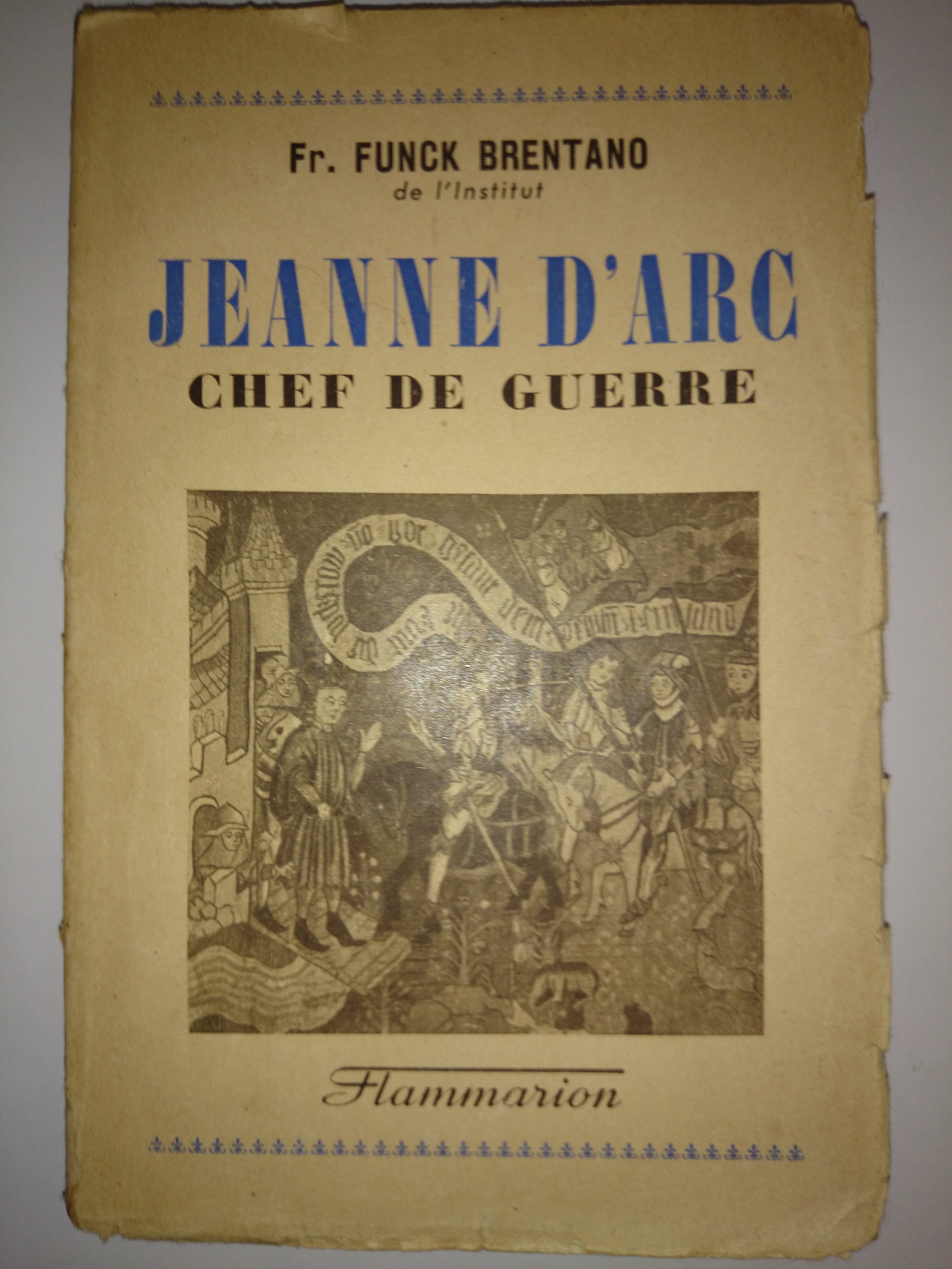 livre jeanne d'arc chef de guerre
