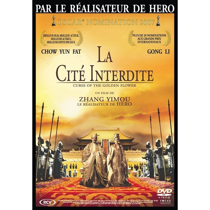 dvd la cité interdite 20 nominations