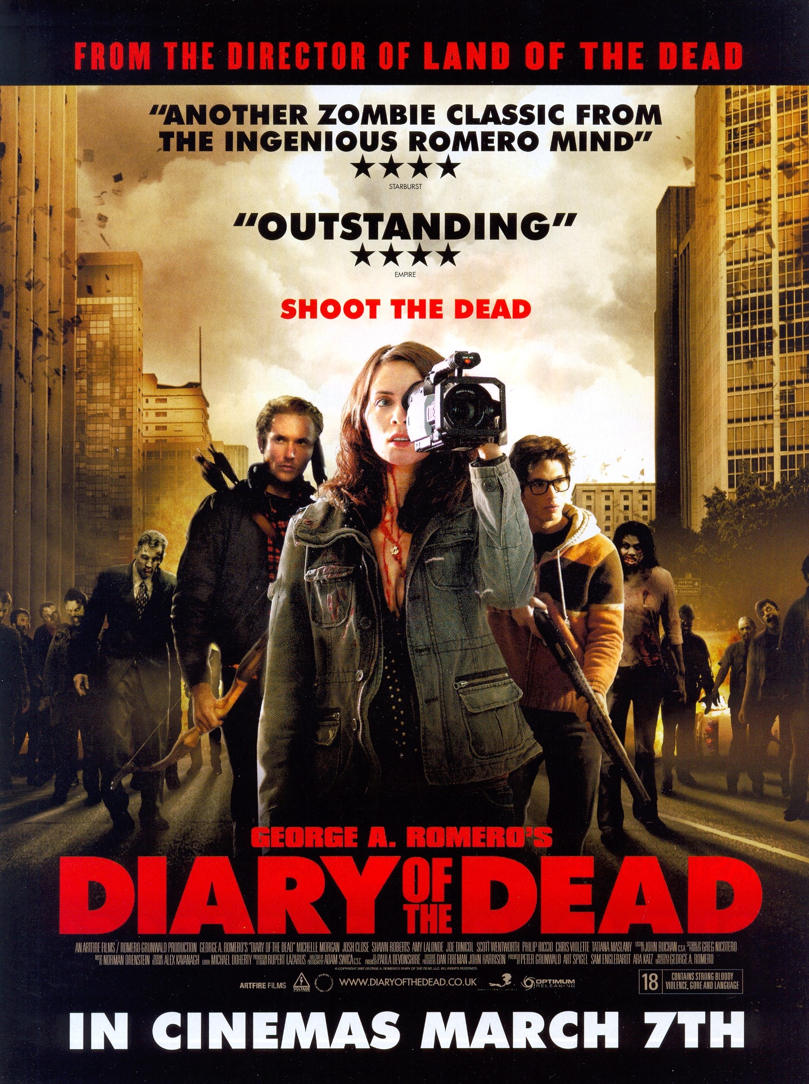 dvd diary of the dead prix de la critique gérardmer